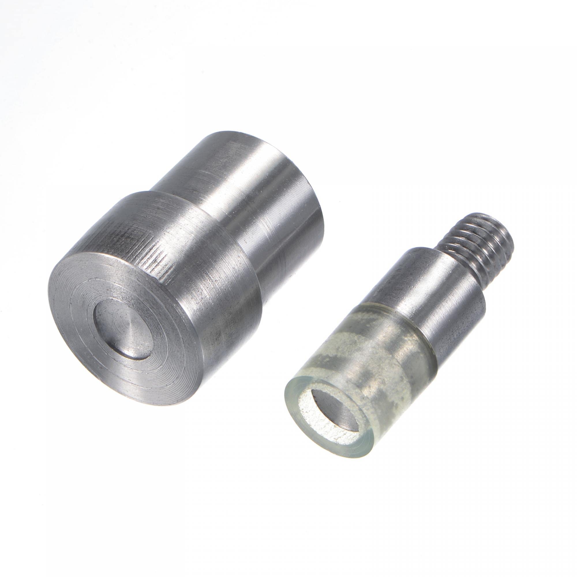 sourcing map Hand Press Machine Bolt Carbon Steel and Rubber 8mm Rivet Setter Punch Dies Fasteners Tool Set