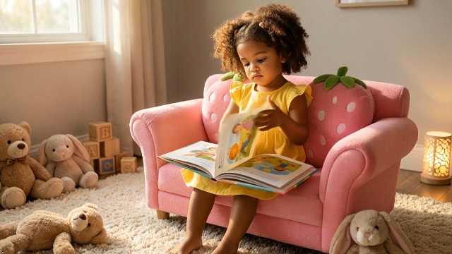 Amazon.com: Costzon Kids Couch, Double Seat Pink Children's Sofa