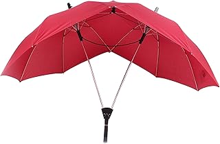 Ombrello Tandem a coppia, grande, per due persone, a tinta unita, alla moda, antivento, si apre automaticamente, premendo il pulsante e il cordoncino di trazione, aiuto a chiusura