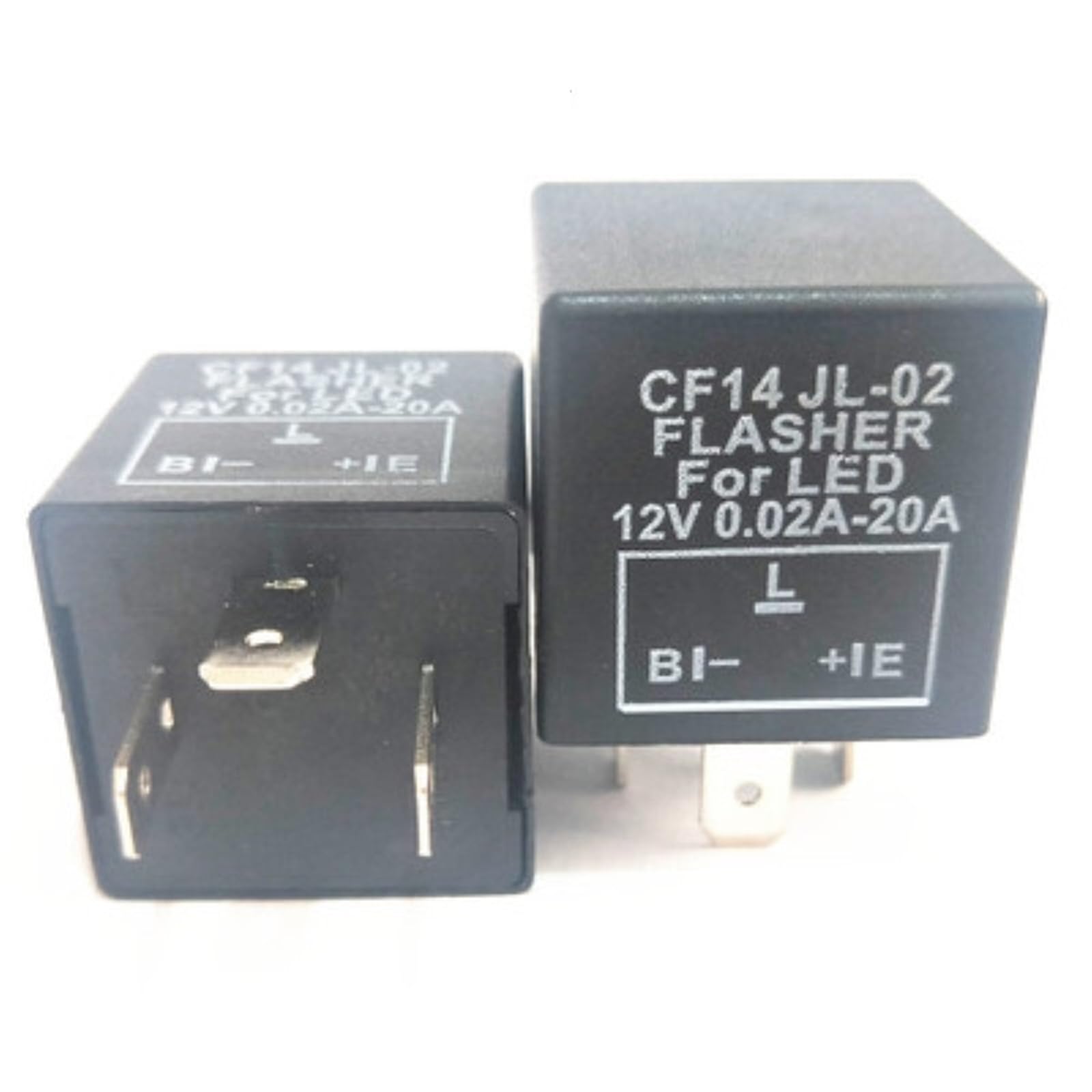 Relais de flash électronique 3 broches CF14 JL for automobile et moto, 12 V, 10 A, 10 pièces
