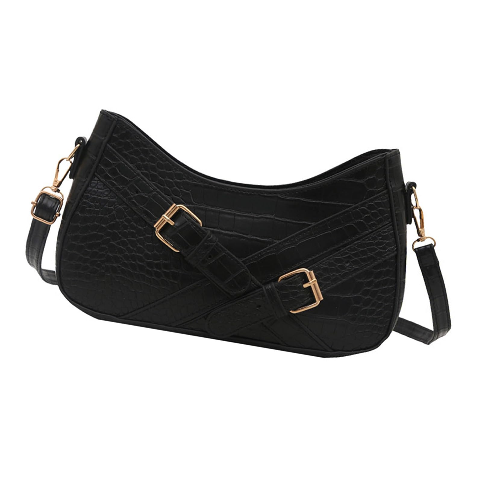 Xjdzineq Korean Styles Underarm Bag for Women Crossbody Stylish Shoulder Ladies Trendy Messengers Simple Armpit Women Trendy Shoulder