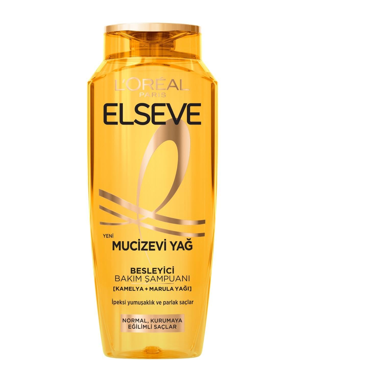 L'Oreal Paris Elseve Mucizevi Yağ Besleyici Bakım Şampuanı 400 ml