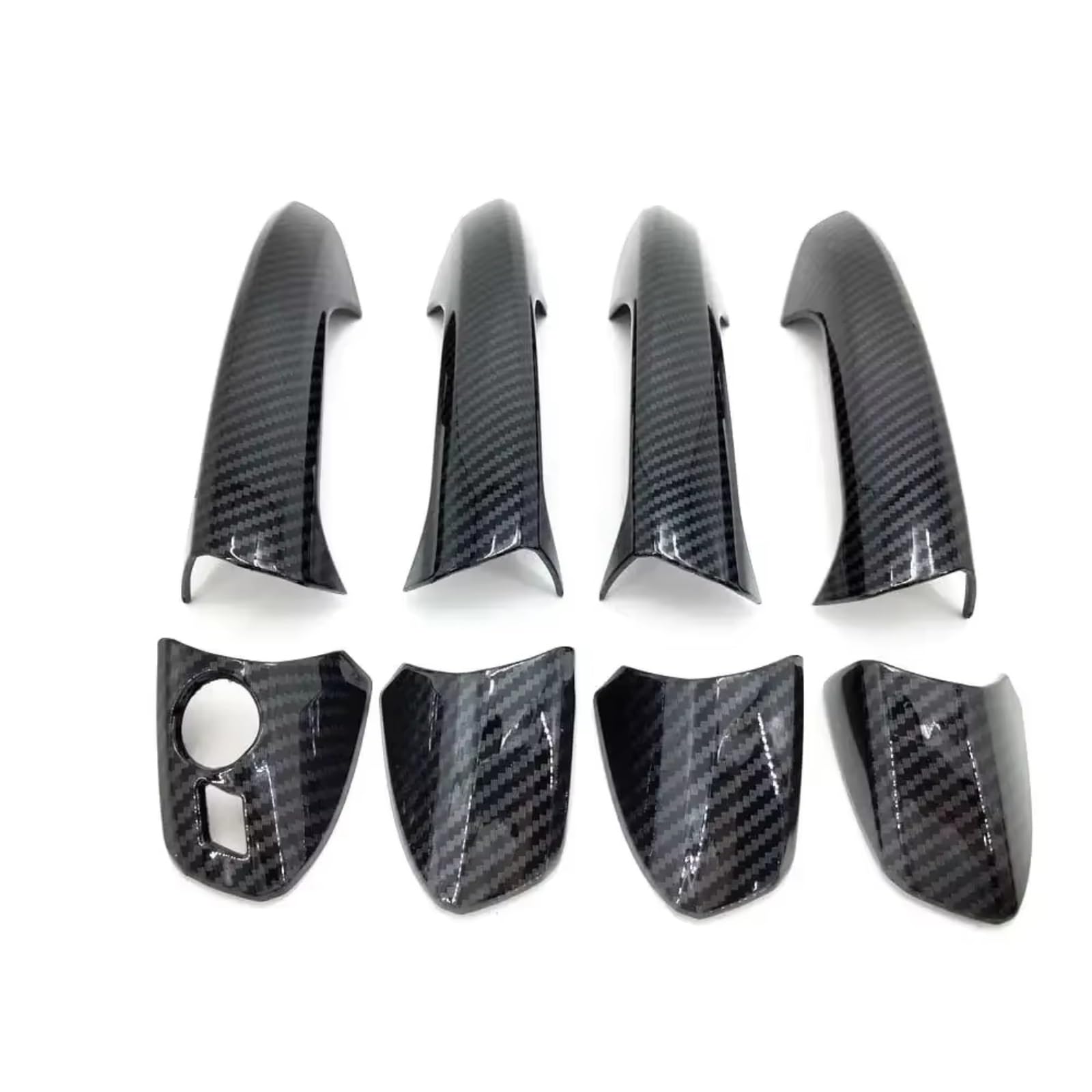 IUYHGTR Car Exterior Door Handle Compatible with Benz GLK Class X204 2010-2015 for CLA Class W117 2014 2015 Car Door Handle Cover Decoration Exterior Accessories