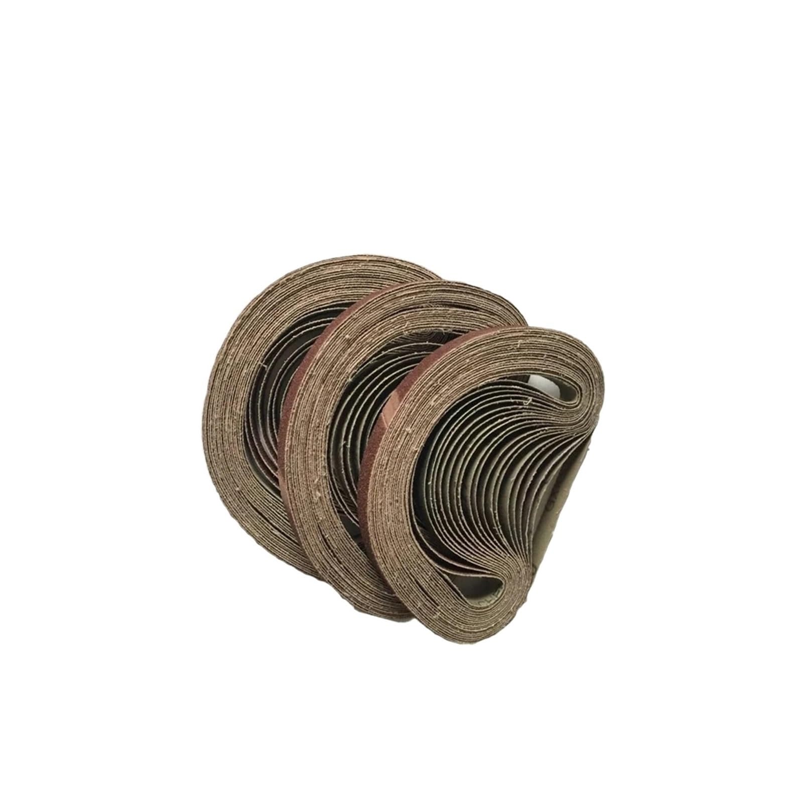 dfEDRd Aluminum Oxide Sanding Belts, Pack Of 10 457x13 mm P40-240 Grit Belt Sander Accessories(MIX)