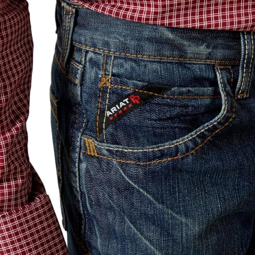 Image of ARIAT Men's Fr M5 Straight Leg Work Jeans - 10015160