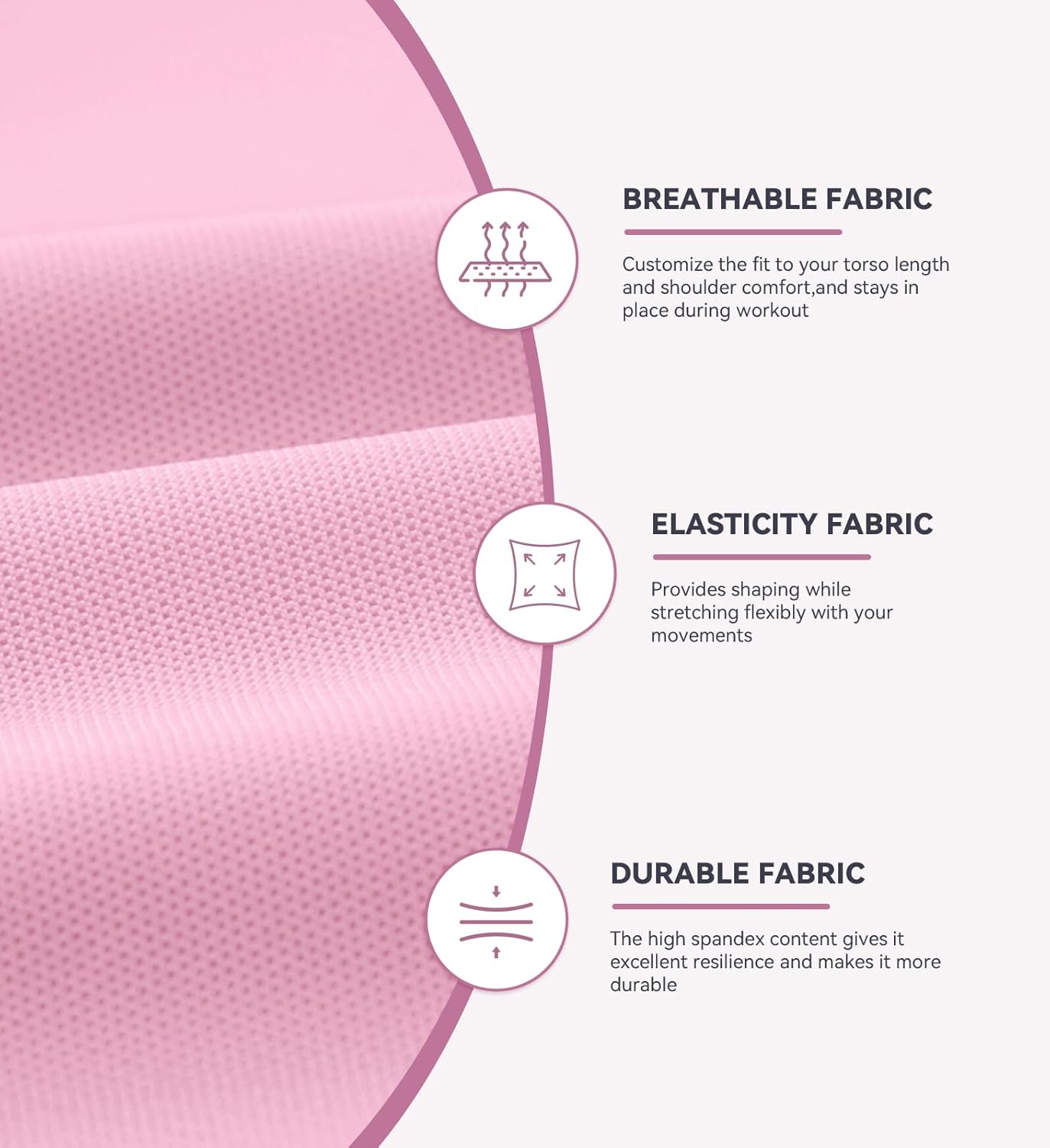 SHAPSHE Waist Trainer High Compression Cincher for Women Tummy Control Sport Workout Hourglass Body Shaper Vest with Straps - Image 7