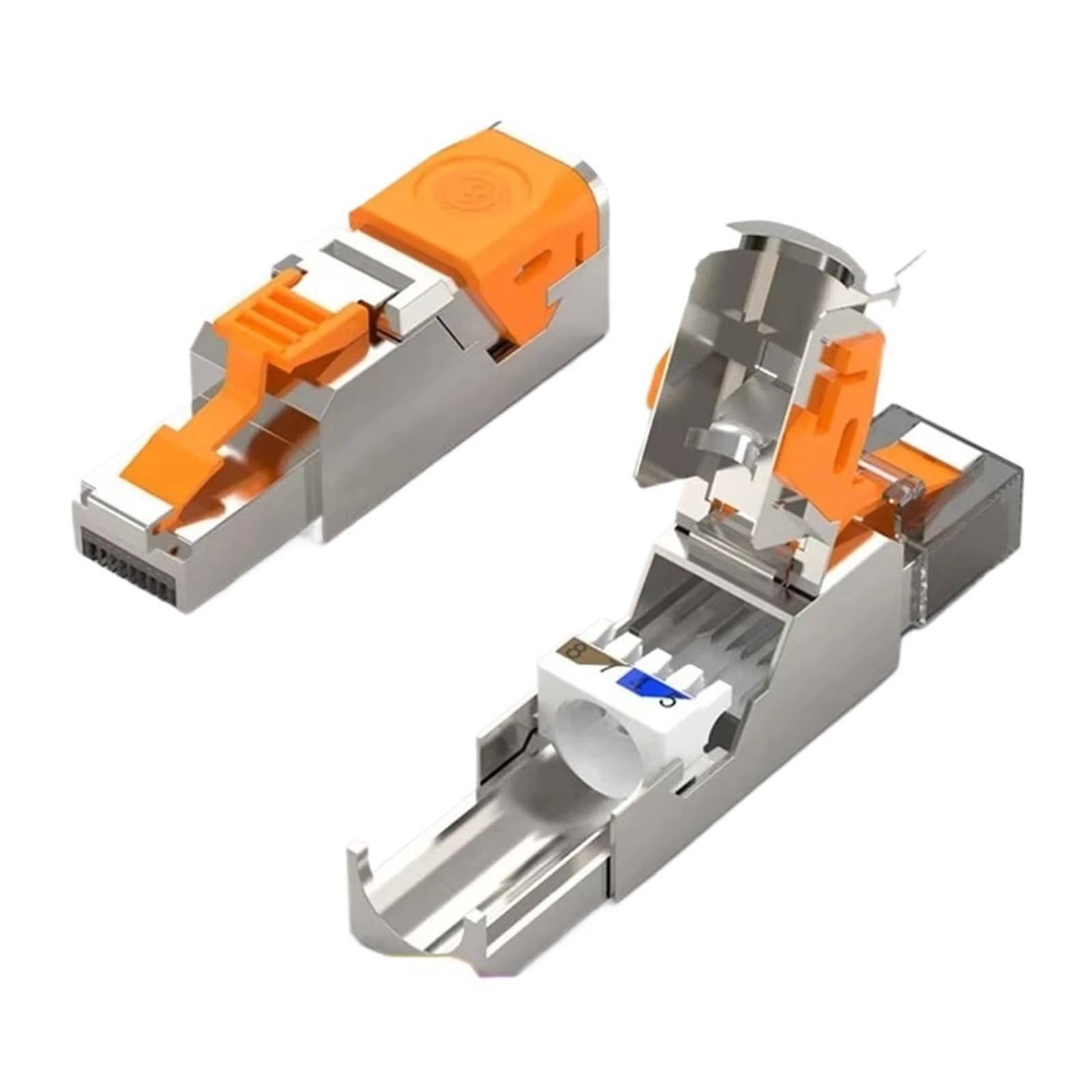 Złącza RJ45 Cat8 Cat7 Cat6A Beznarzędziowe łatwe zakończenie