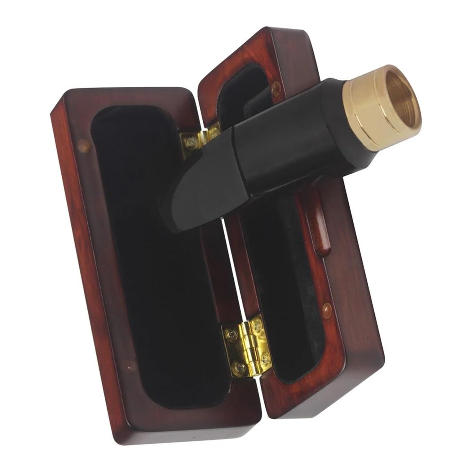 Kit de Accesorios saxofón Boquilla Universal Para Saxofón Alto, Accesorios Para Instrumentos De Viento De Madera, Piezas De Instrumentos De Boca ABS Con Caja