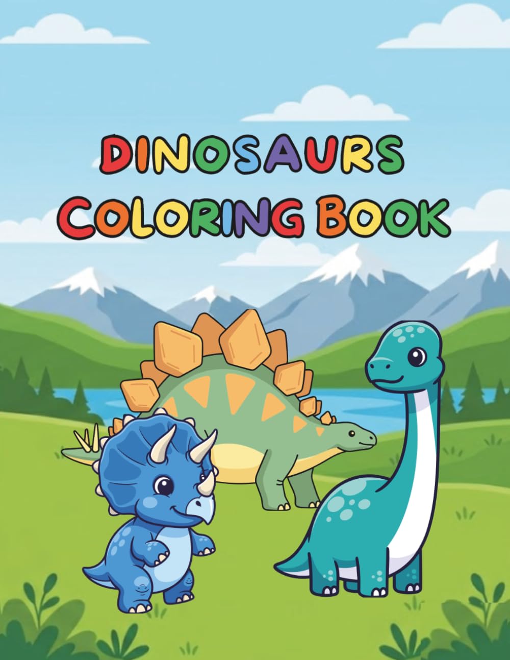 DINOSAURS COLORING BOOK Color and design your own dinosaur!