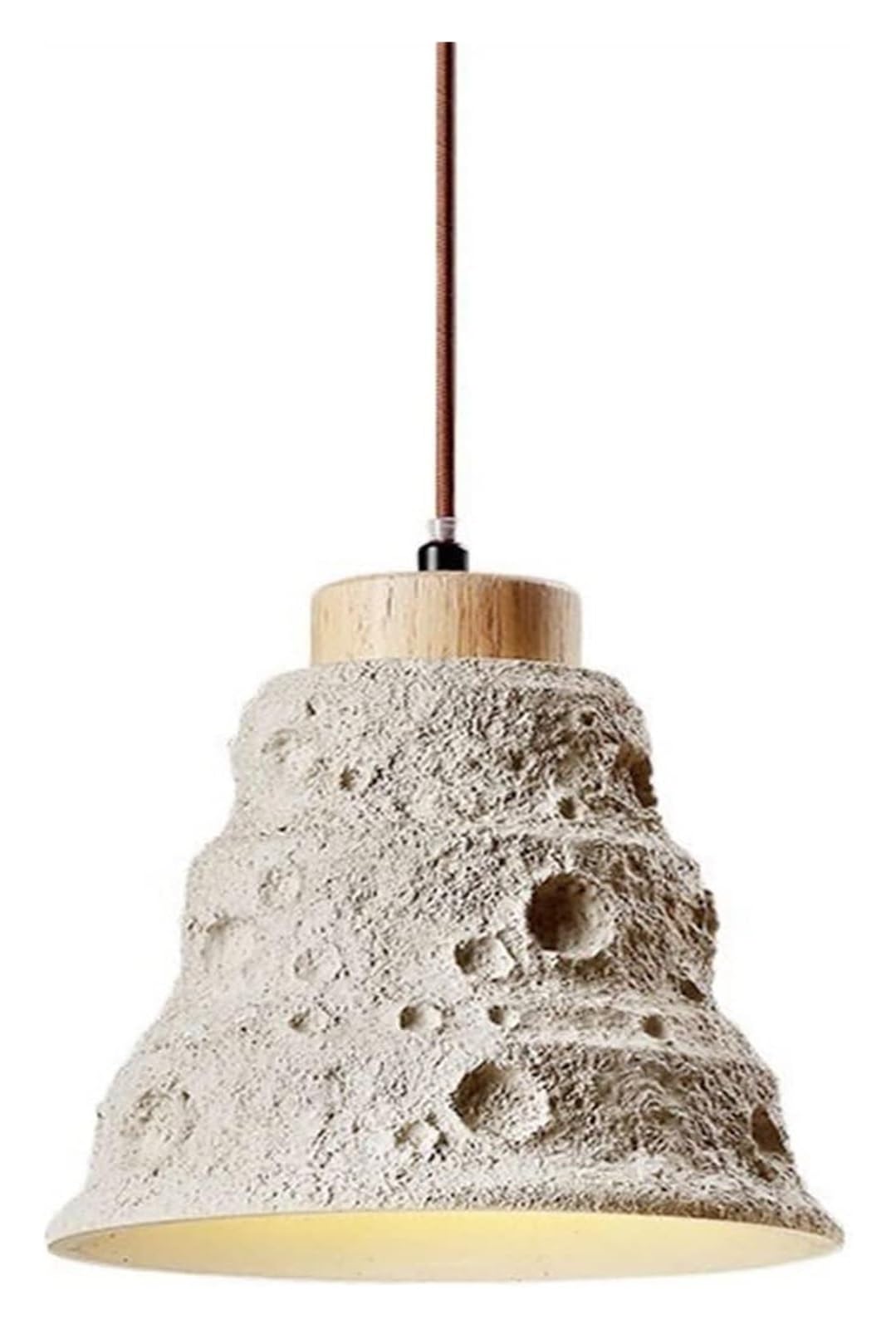 PCXEHUYP Ceiling Pendant Lighting V-intage Style Concrete Chandelier Foyer Hallway Decorative Fixtures Restaurant Bar Light,for Living Room