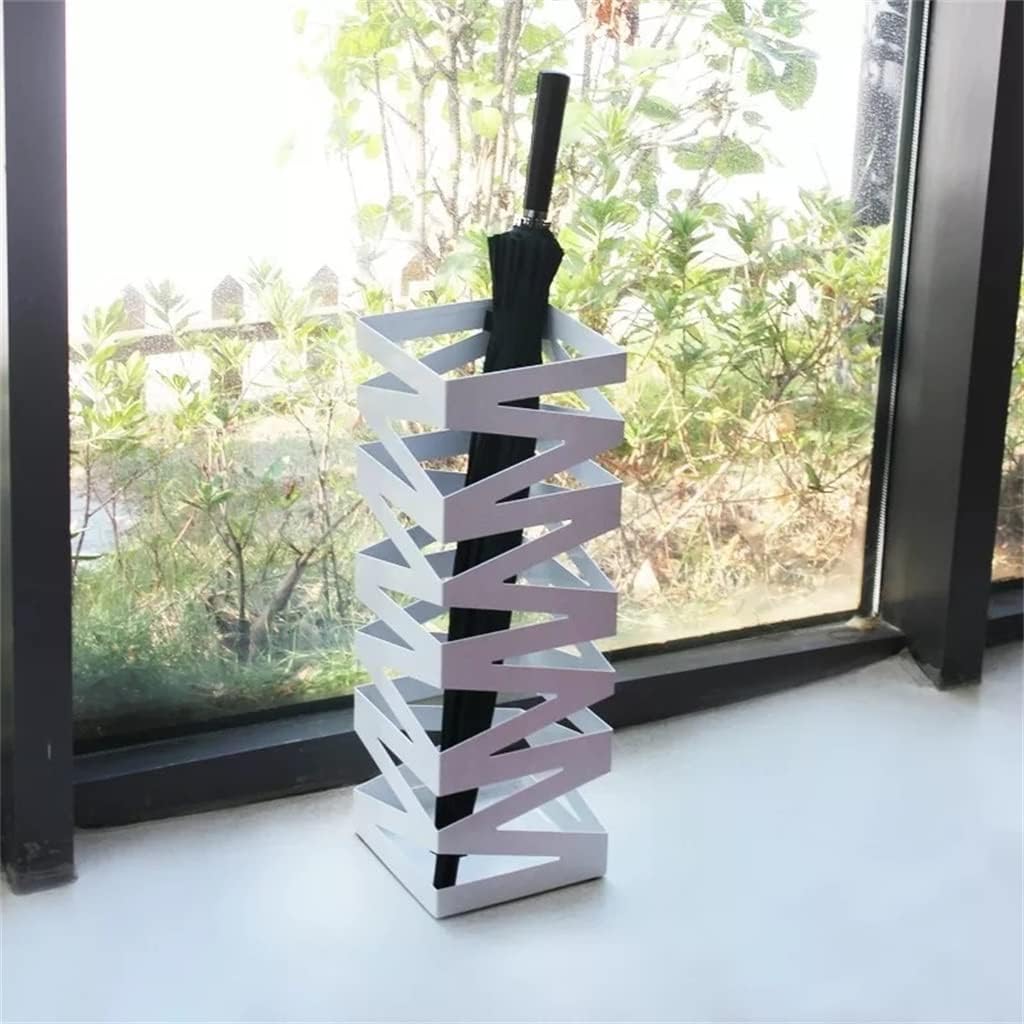 Home Metal Wind Umbrella Rack Umbrella Storage Rack Simple Hotel Decoration Umbrella Bucket(D)