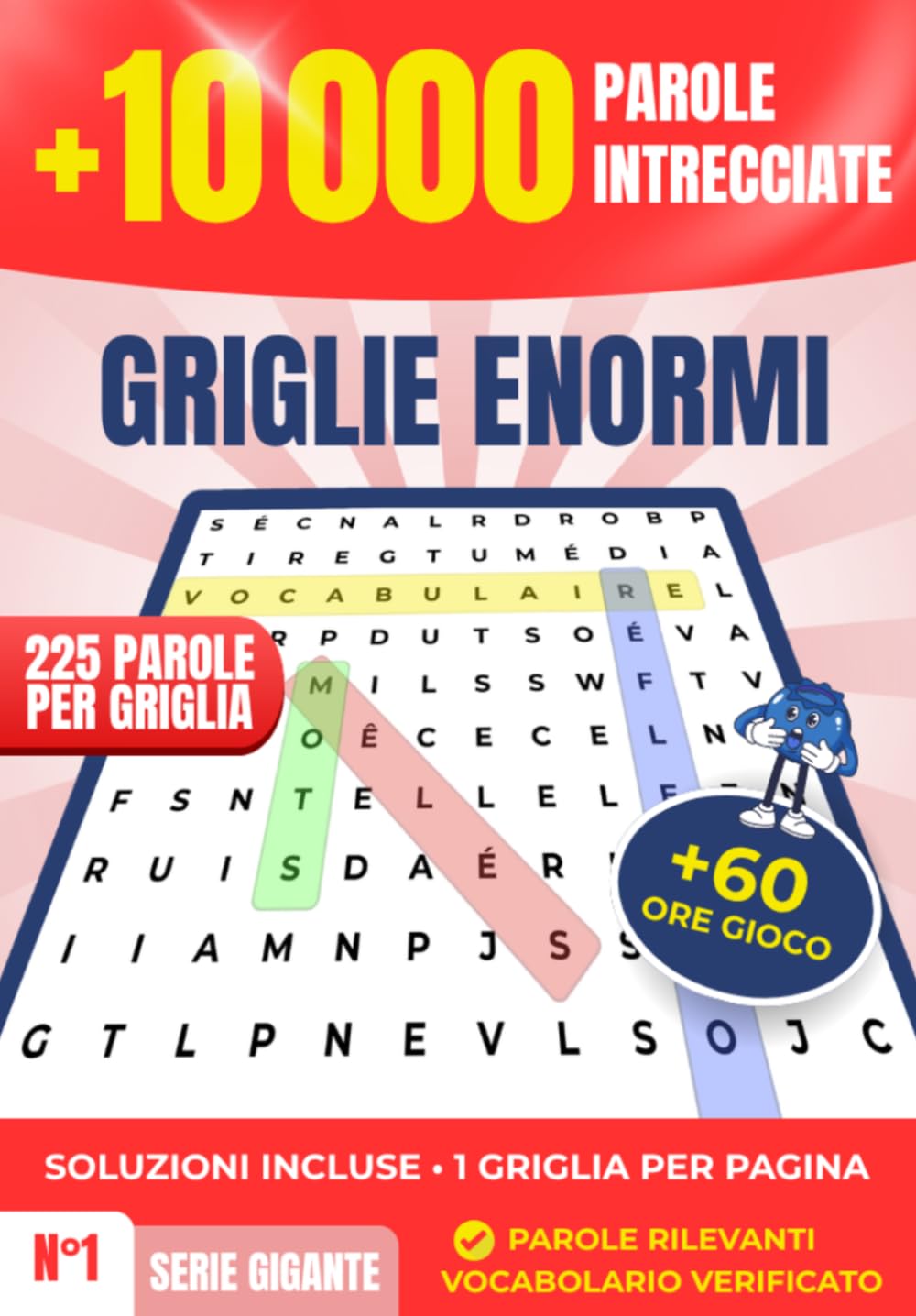 Parole Intrecciate – Crucipuzzle per Adulti : 10 000 Parole a Tema con Soluzioni: Puzzle Tematici a Densità Elevata – Per gli Appassionati di Enigmistica, Passatempi e Giochi | Formato Tascabile