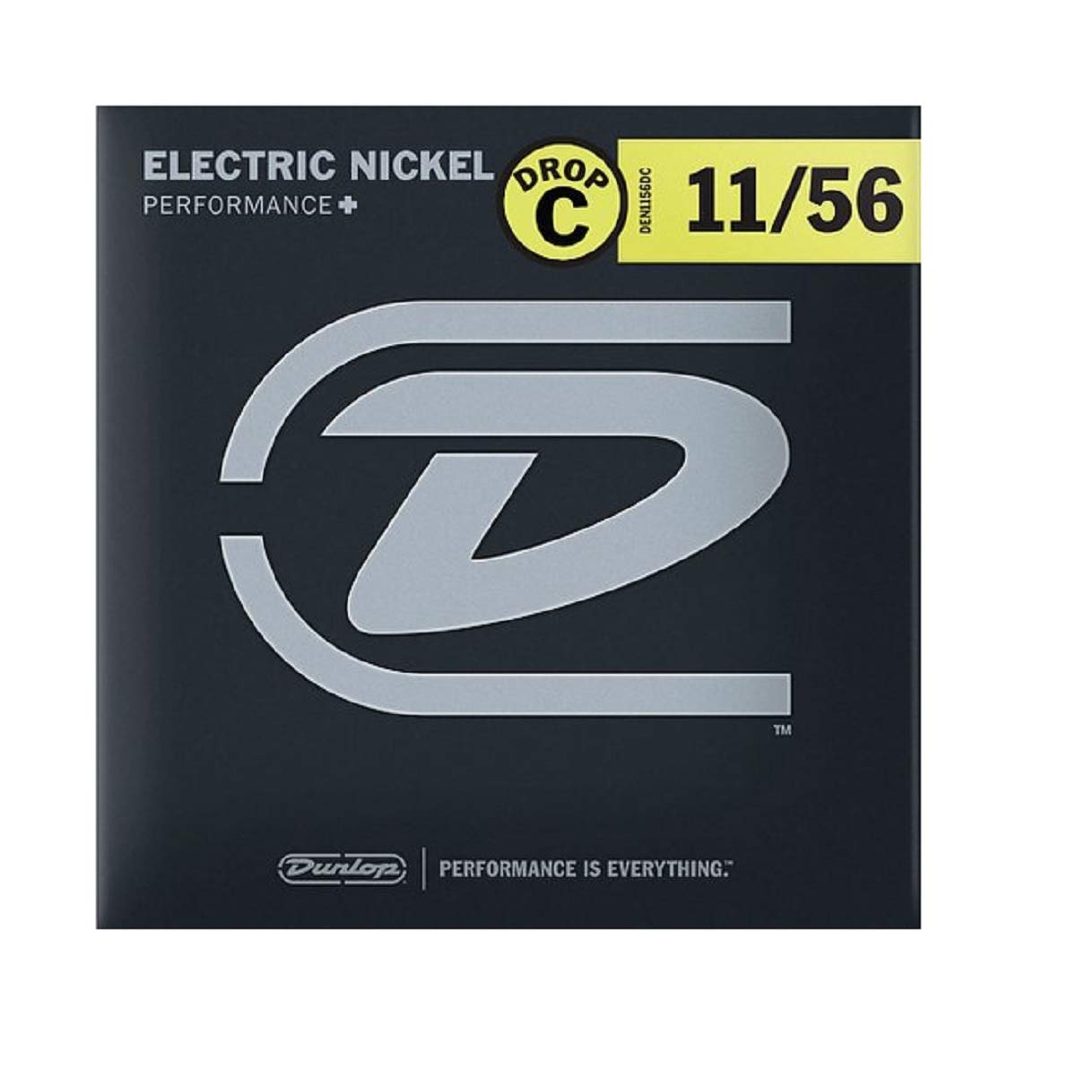 Jim Dunlop Performance+ Electric Guitar Strings 11-56 Drop C, Nickel - Image 3