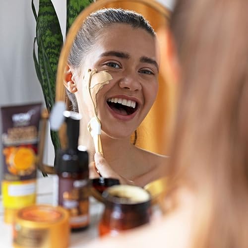 Miniatura 6 de WOW Skin Science - Máscara facial de arcilla de cúrcuma  Máscara iluminadora, rejuvenecedora y limpiadora para una tez uniforme sin espinillas,