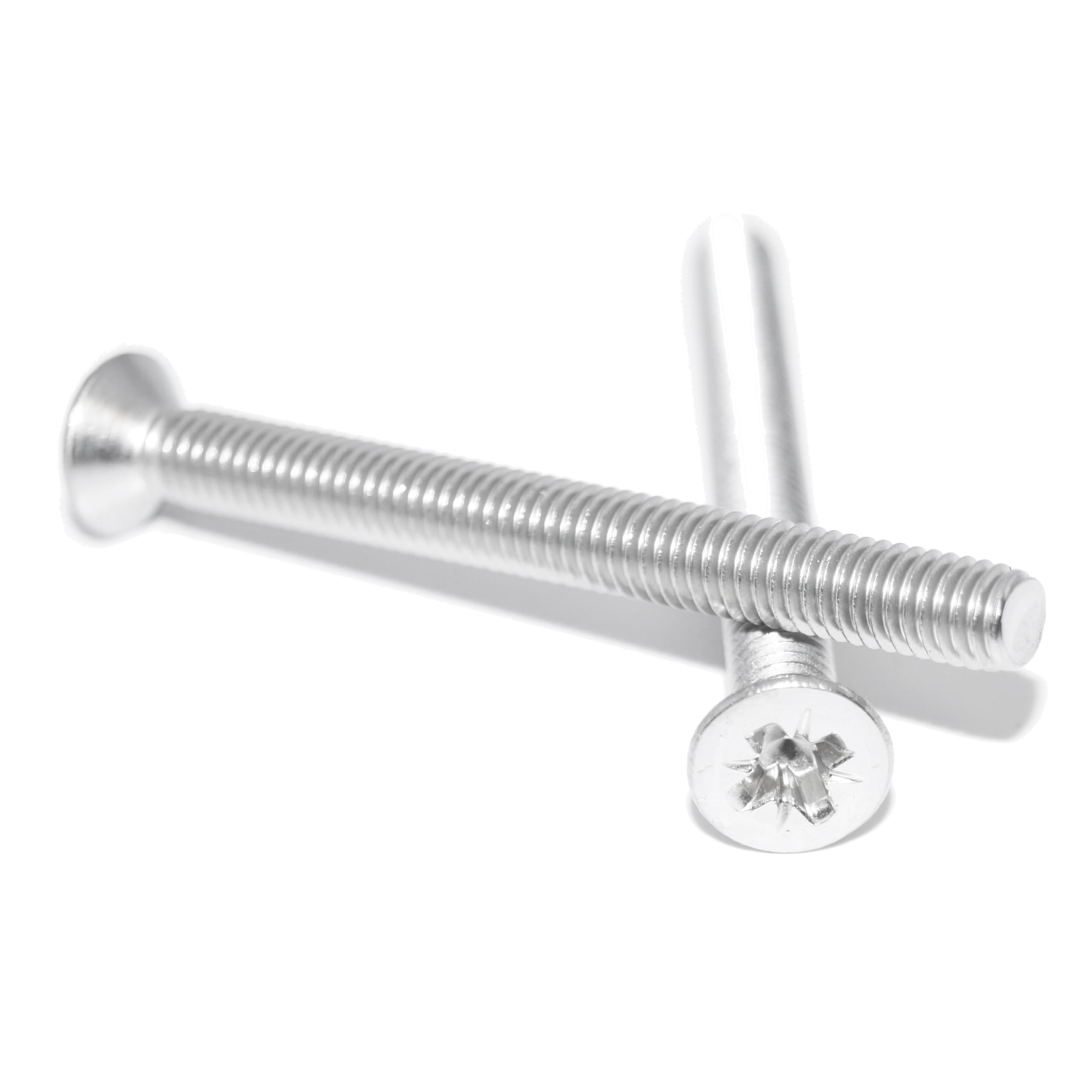 Viti Testa Svasata Acciaio Inox A2 DIN 965 Philips Croce Viti A Testa Cilindrica DIN 965 In Acciaio Inox A2 - Filettatura M3, Varie Lunghezze, Philips Viti Philips Croce Acciaio Inox
