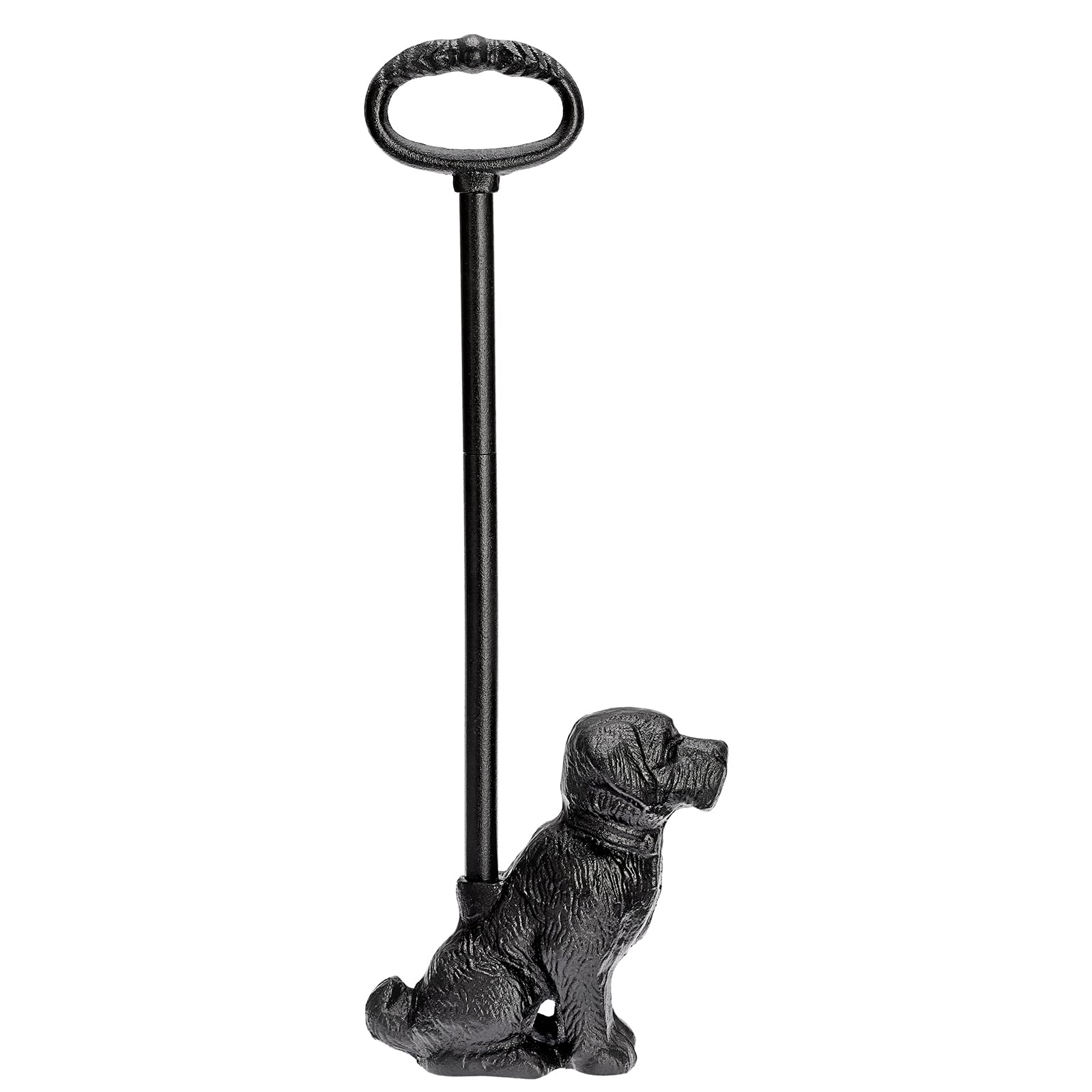 Topes de puerta resistentes con asa de transporte, tope de puerta de piso con peso para perros