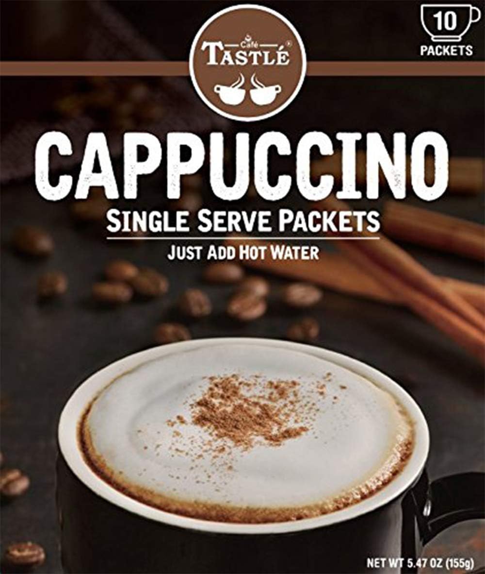 Cafe Tastlé Single Serve Coffee, Cappuccino, 20 Count
