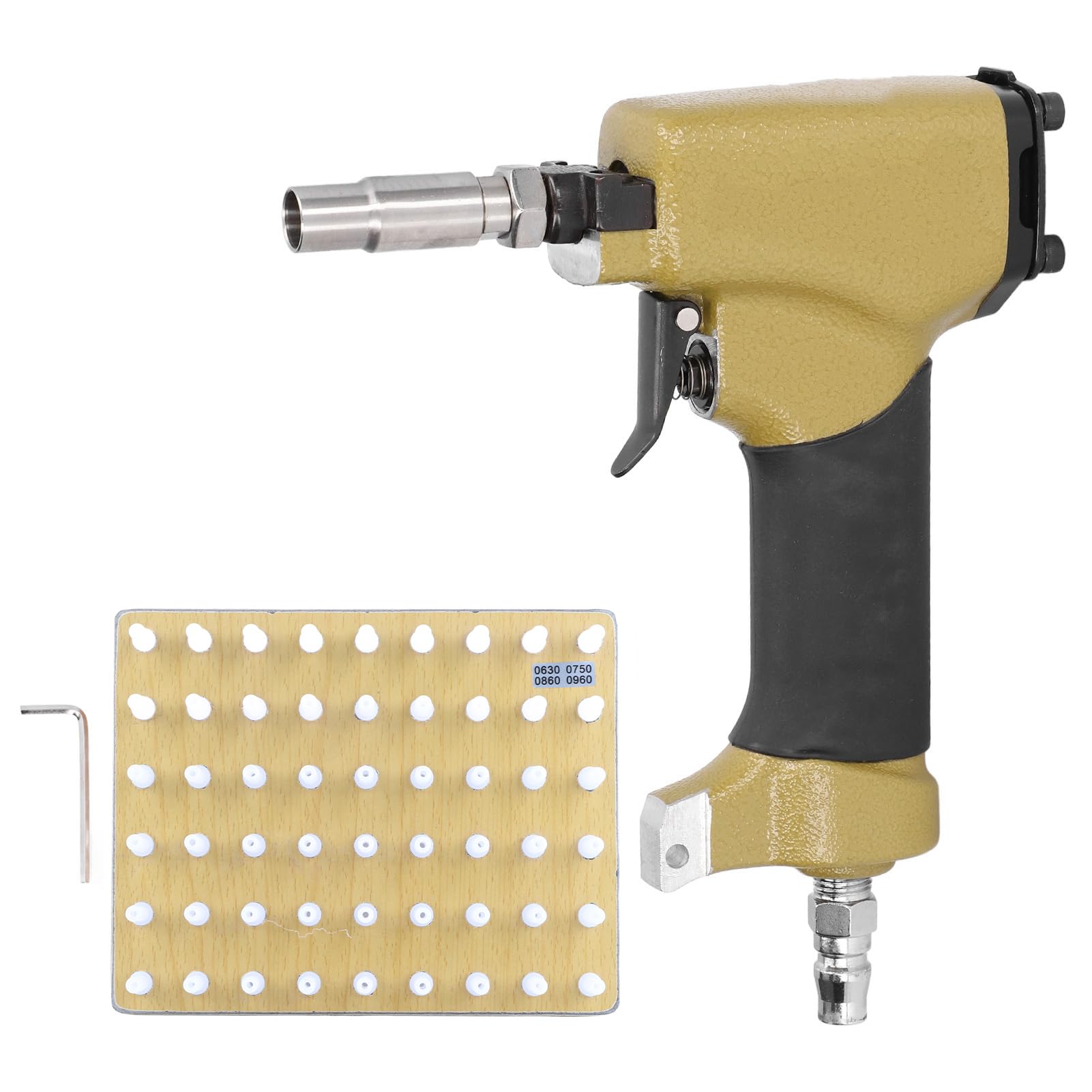 Pistolet à Punaise Pneumatique Air Power Cloueuse DéCorative Garniture Finition Pin Gun Outil 4‑7kgf/Cm³ pour Fixer les Couvertures en Tissu et en Cuir 0960