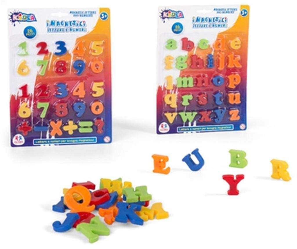 First Classroom - Letras y números magnéticos, 26 piezas (Lilliput 98002)
