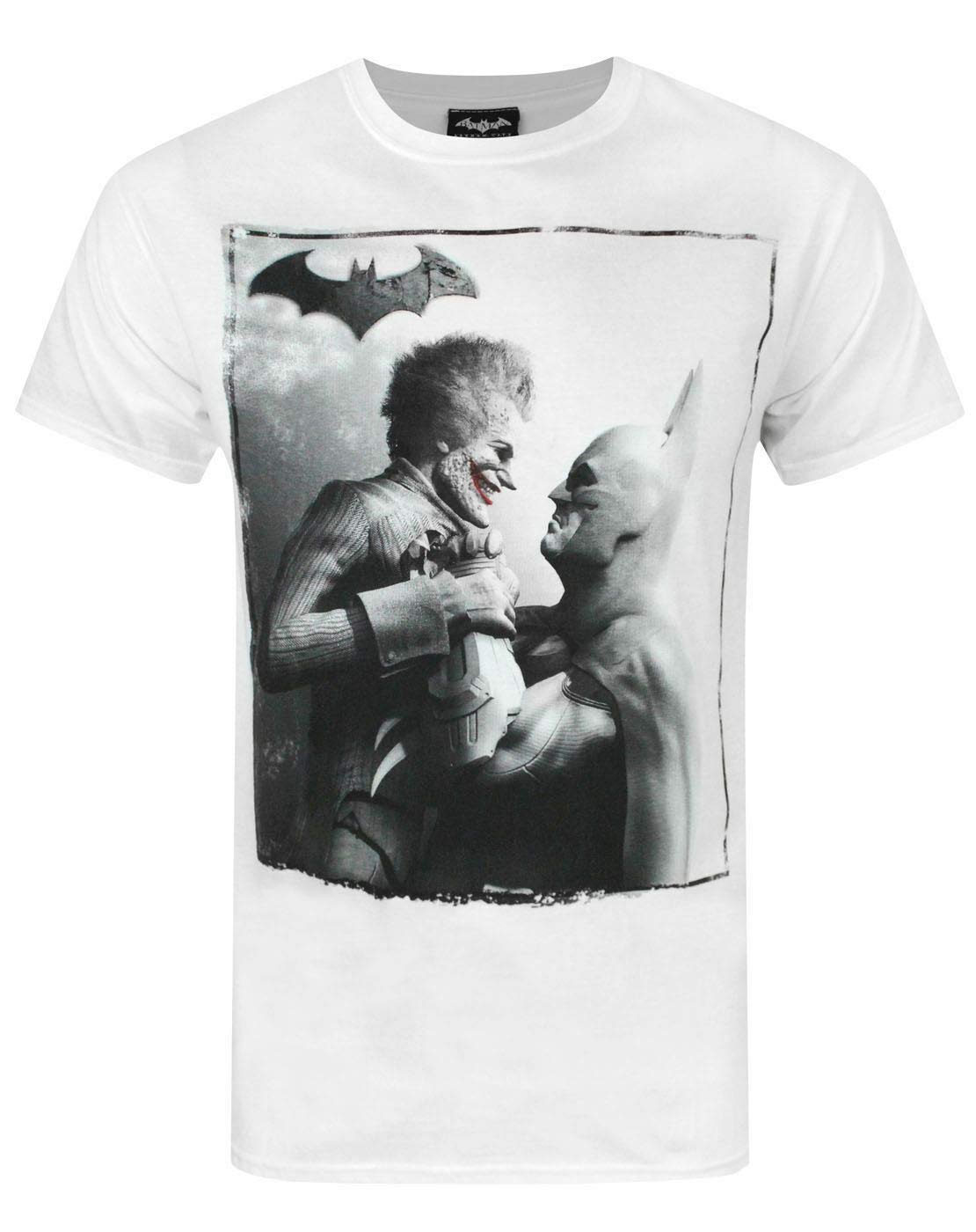 Vanilla Underground Men's White Dc Comics Batman Short Sleeved T-Shirt - XX-Large