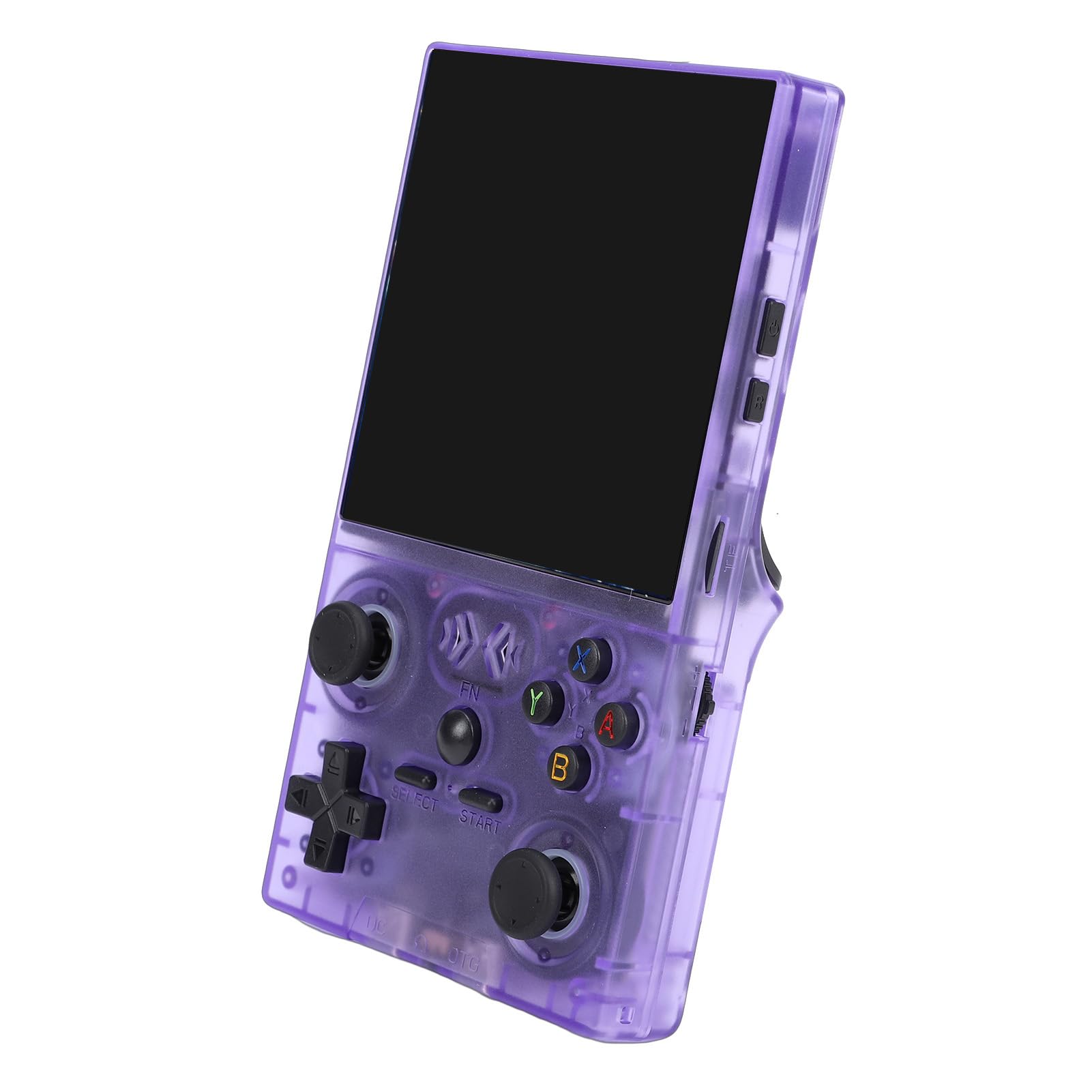 Console di Gioco Portatile, Schermo HD da 4 Pollici con Chip di Gioco RK3326, Supporto per Open Source, Emulazione di Giochi Multisistema (PURPLE)