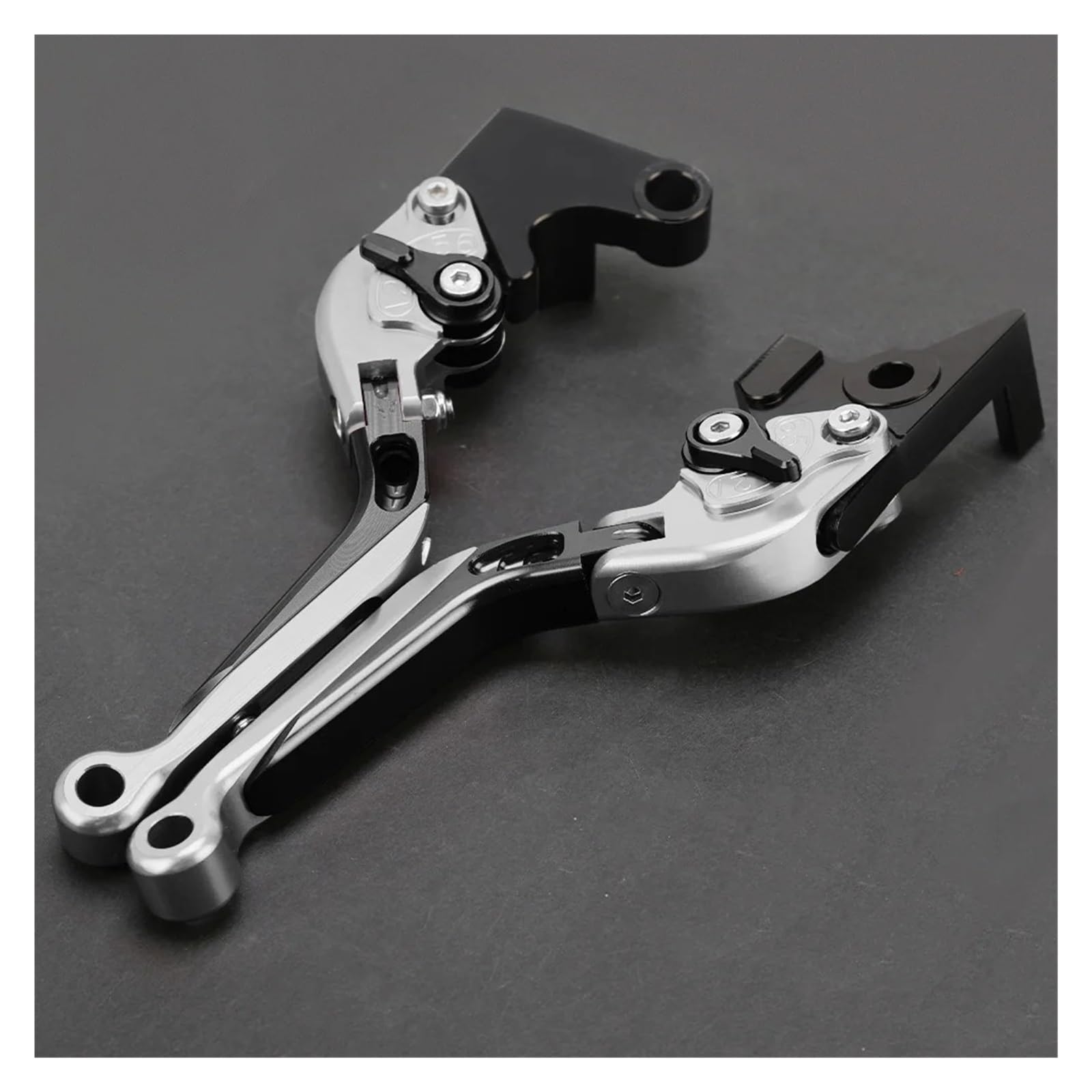 Jwqebns A Style Motorcycle Brake Clutch Levers For St125rl Xtz125 Xt660z Xtz750 Xt600 Xtz660 R/X Xt600z Tenere Motorcycle Brake Clutch Lever Adjustable Handle Levers(A Style)
