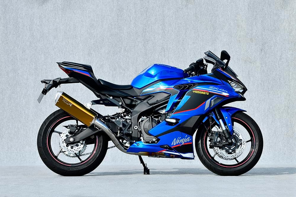 るて ヤマモトレーシング(YAMAMOTO) 23～ ZX-4R SPEC-Aマフラー TI4-2