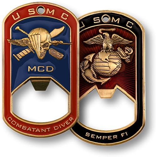 USMC Combatant Diver Bottle Opener