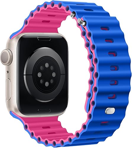 Miniatura 2 de Anlinser Bands Compatible with Apple Watch Band 41mm 40mm 38mm, Adjustable Loop Designed for Apple Watch SE Series 9 8 7 6 5 4 3