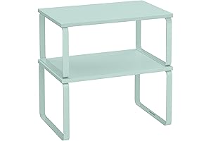 SONGMICS Stackable and Expandable Kitchen Shelf