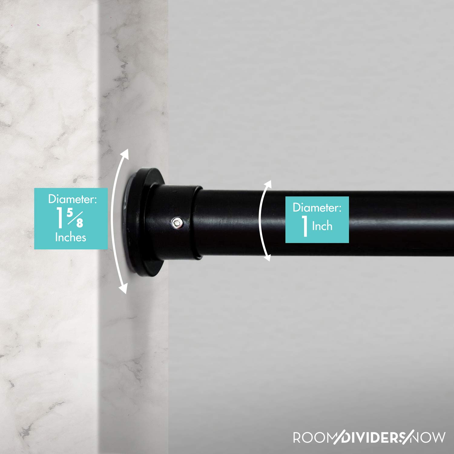 Room/Dividers/Now Tension Curtain Rod Tension Window Rod Bedroom