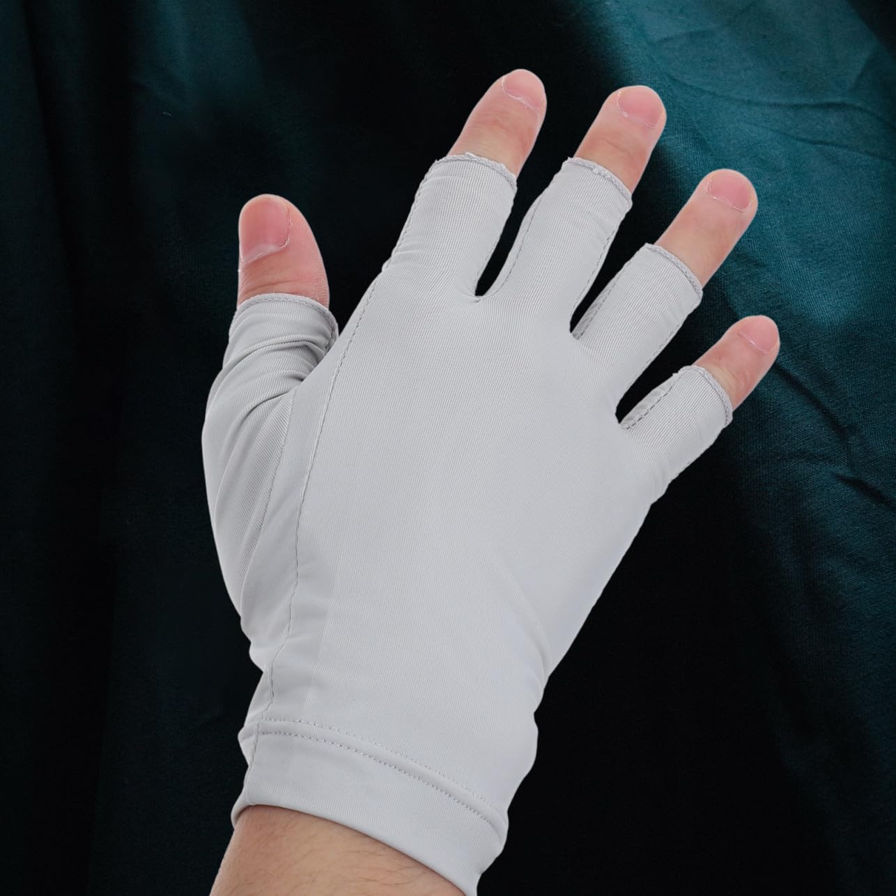 Healeved 5pares Guantes De Manicura Uv De Gel Protección Solar Para Manos Guantes Sin Dedos Material y Duradero Para Manicuras De Gel