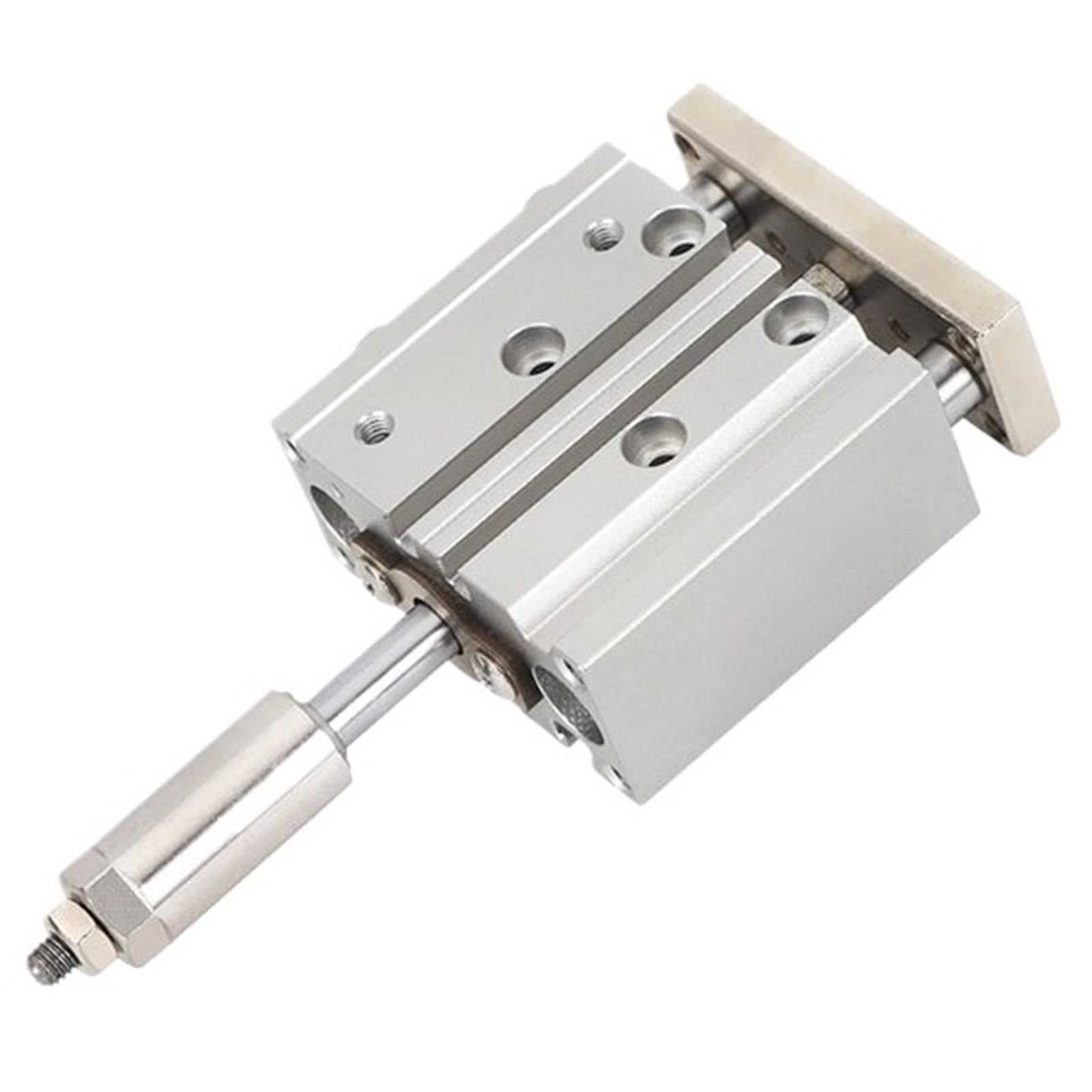 Cylindre à trois axes TCLJ compact en aluminium à double effet