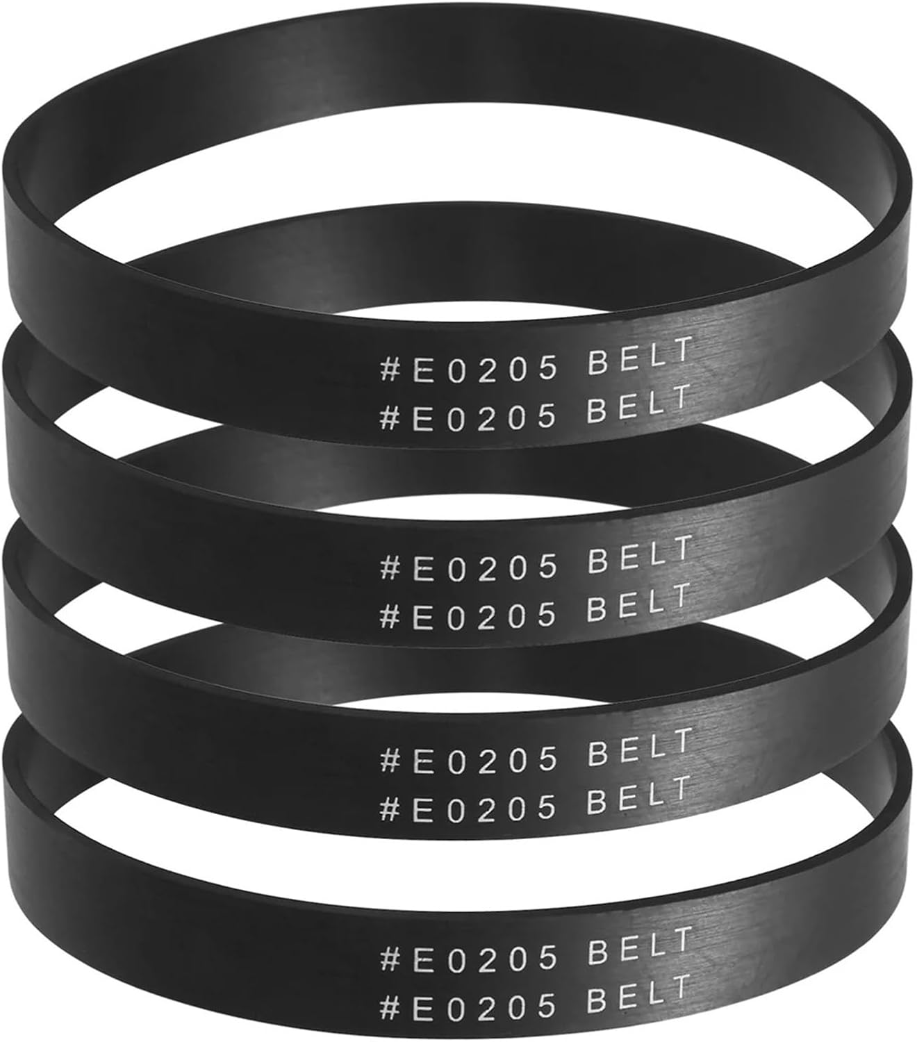 A98I-4 Pack Vacuum Belt Replacement Belts Style U E0205 Upright Vacuum Cleaner,