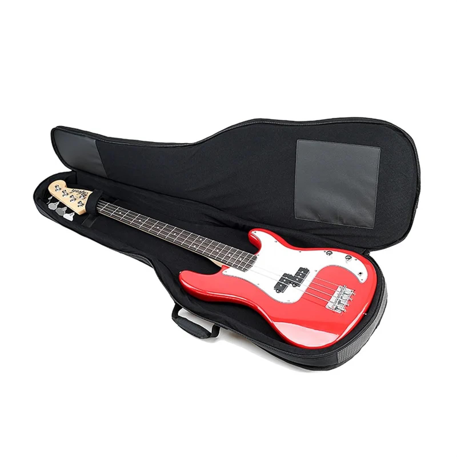 Funda de Guitarra Mochila for Guitarra eléctrica de algodón Grueso, Acolchada, Impermeable y Resistente al Agua(Gray)