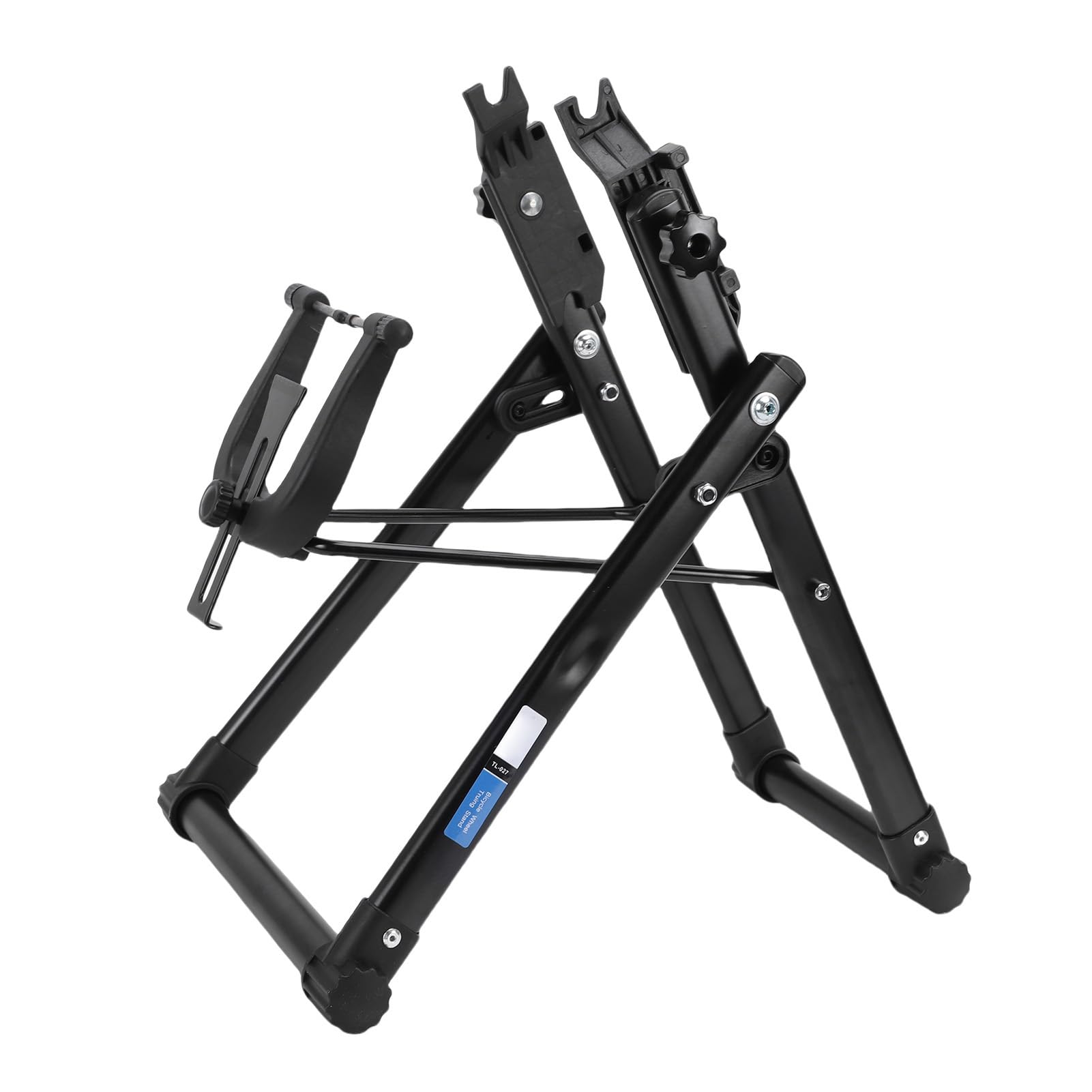 Fahrrad-Laufrad-Zentrierständer, Faltbarer Wartungshalter aus Kohlenstoffstahl für 16- Bis 29-Zoll-Räder, Ideal für Reparaturen an Mountainbikes und Rennrädern
