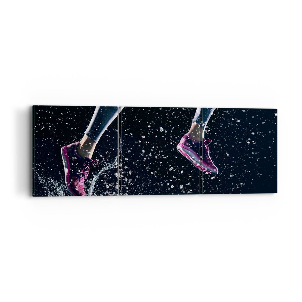 Moderno Quadro su Tela 90x30 cm Stampe da Parete Persone Sport - 2900