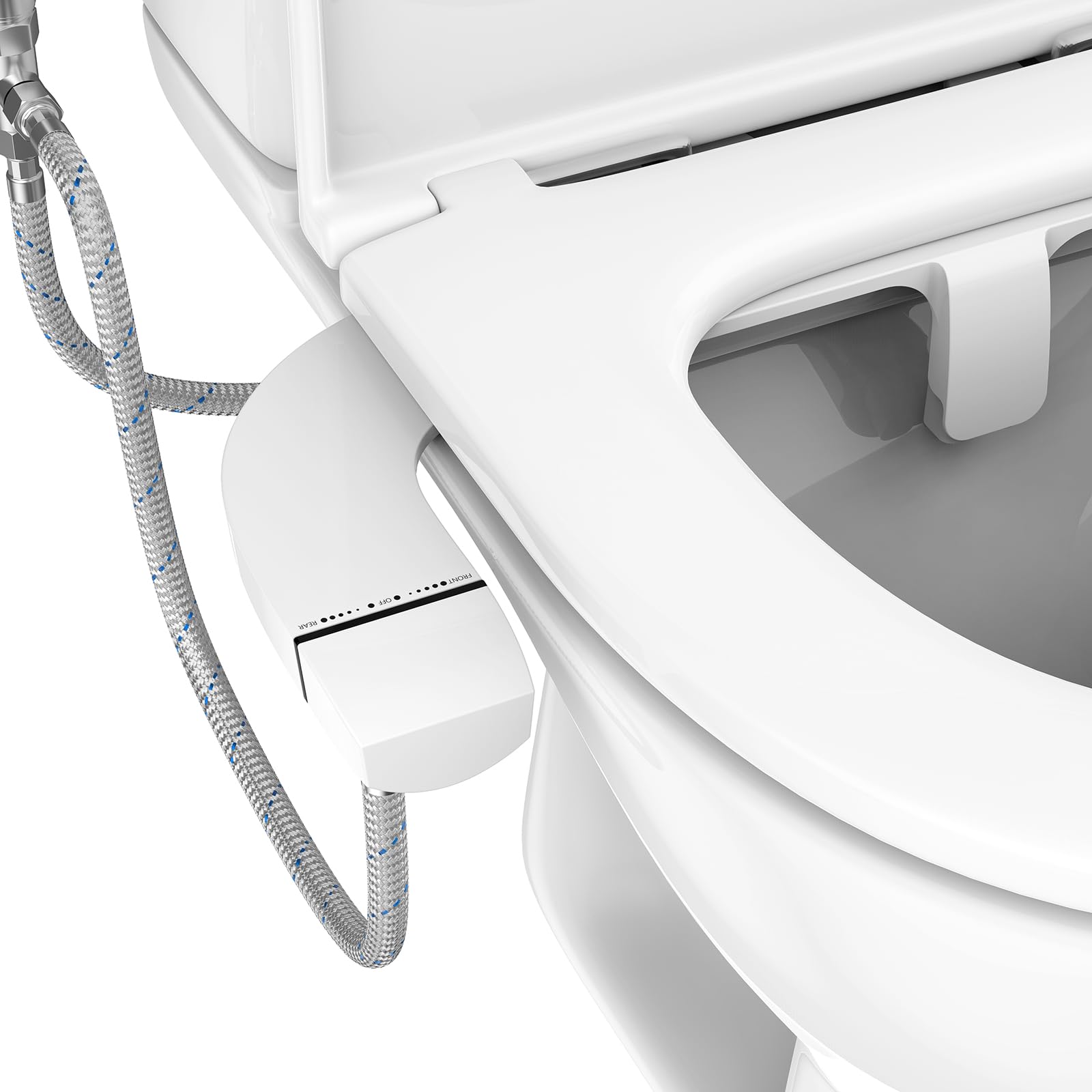 F FUNX Ultra-Slim Bidet Attachment For Toilet, Non-Electric Bidet Attachment Dual Nozzles For Frontal/Rear Wash, Hygienic Bidets For Existing Toilets With Adjustable Water Pressure Control (B0C4GCS5JY) Amazon Price History, Amazon Price Tracker