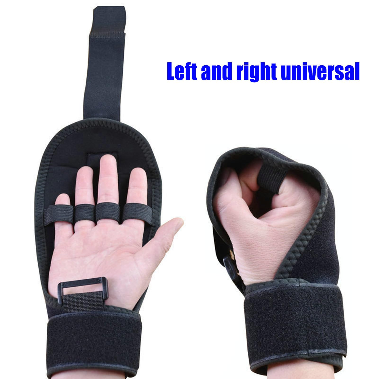 Gants de Rééducation des Mains pour L'entraînement – ​​Gants Fixes Auxiliaires Respirants et Réglables pour Les Patients Hémiplégiques et Les Personnes âgées