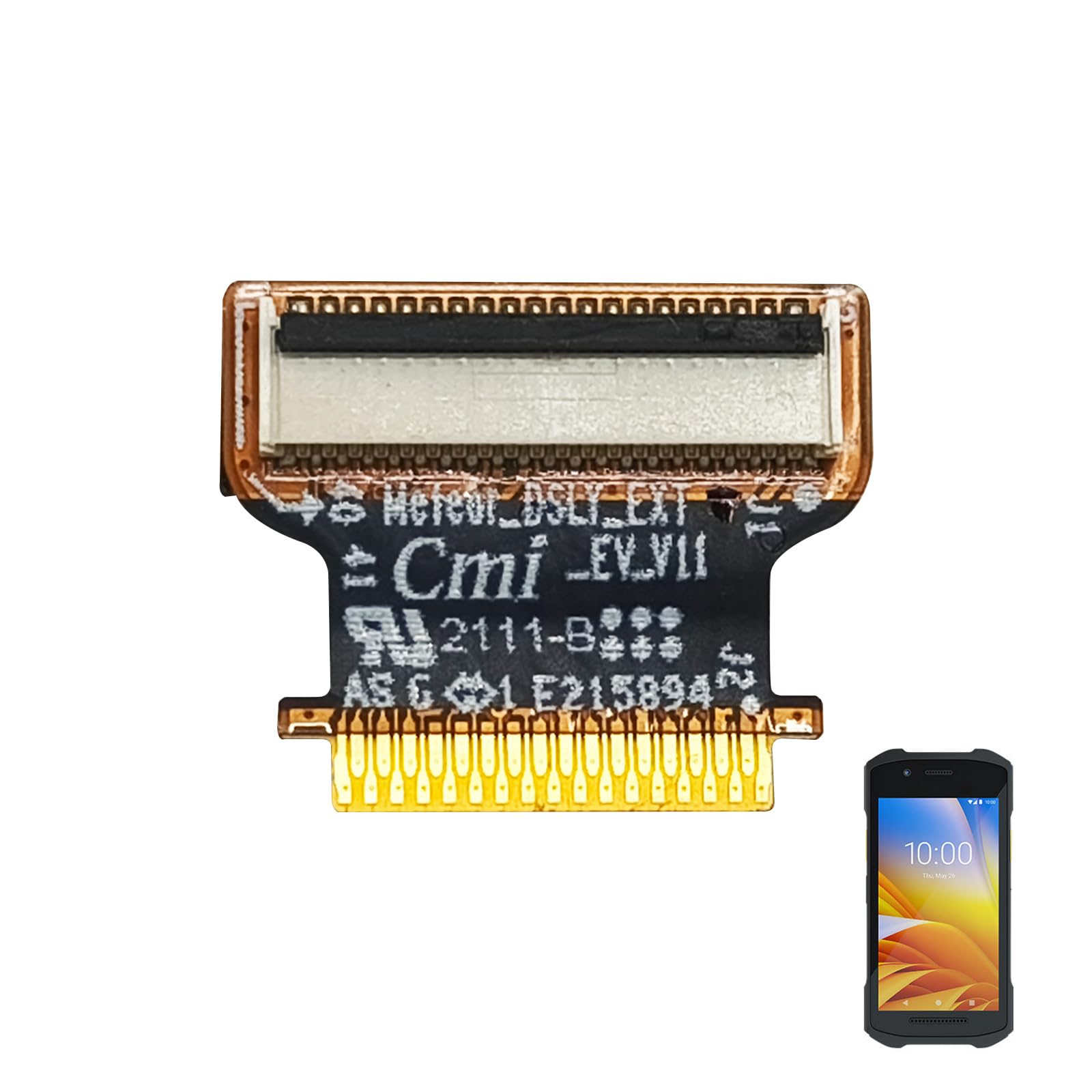 Nappe LCD Zebra TC21 câble flexible de remplacement écran E215894 - 6