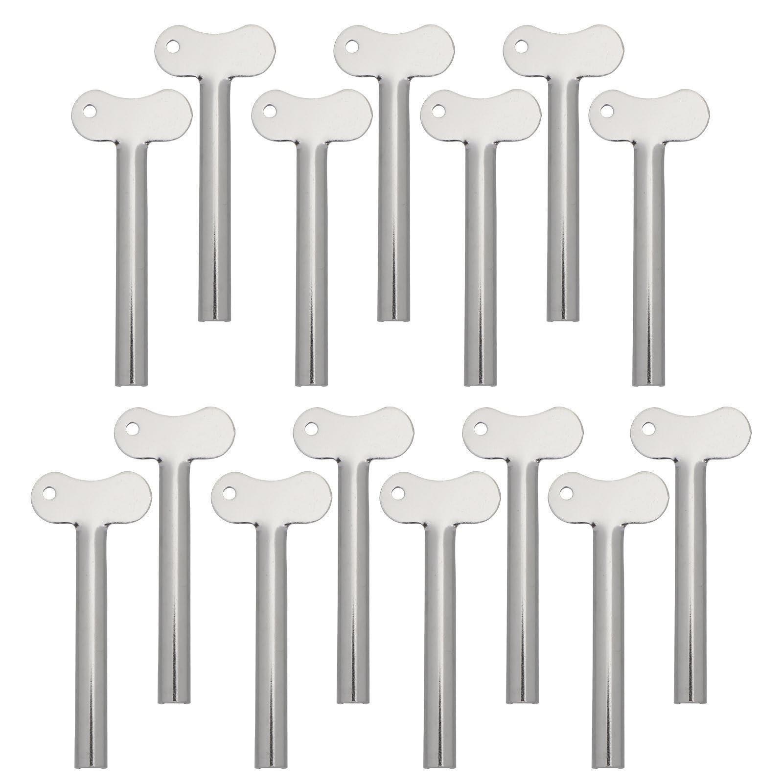 Exprimidor de pasta de dientes de acero inoxidable pack de 15 unidades para bano familiar
