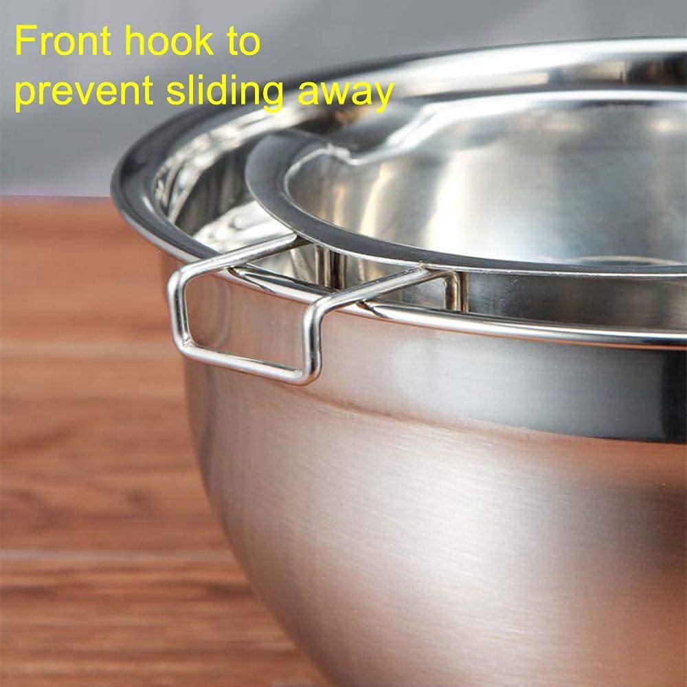 Bagnomaria In Acciaio Inox 1200 Ml - Per Sciogliere Cioccolato, Burro, Formaggio - Con Doppio Beccuccio - Foto 7