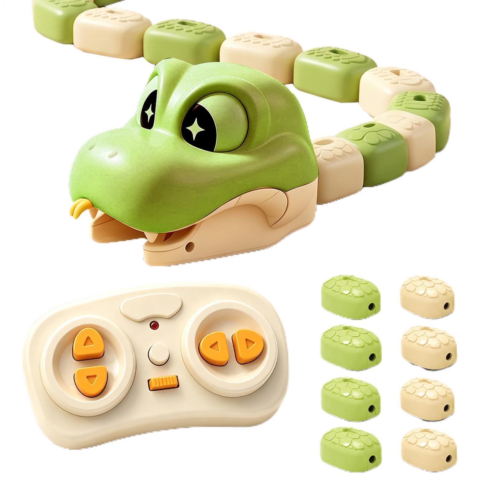 Set Di Elettrico Per Bambini Interattivo Di Corsa Magnetico Con Serpente | Elettrico Telecomandato Con E Suoni Per Compleanno Pavimento Asilo E Sala Giochi