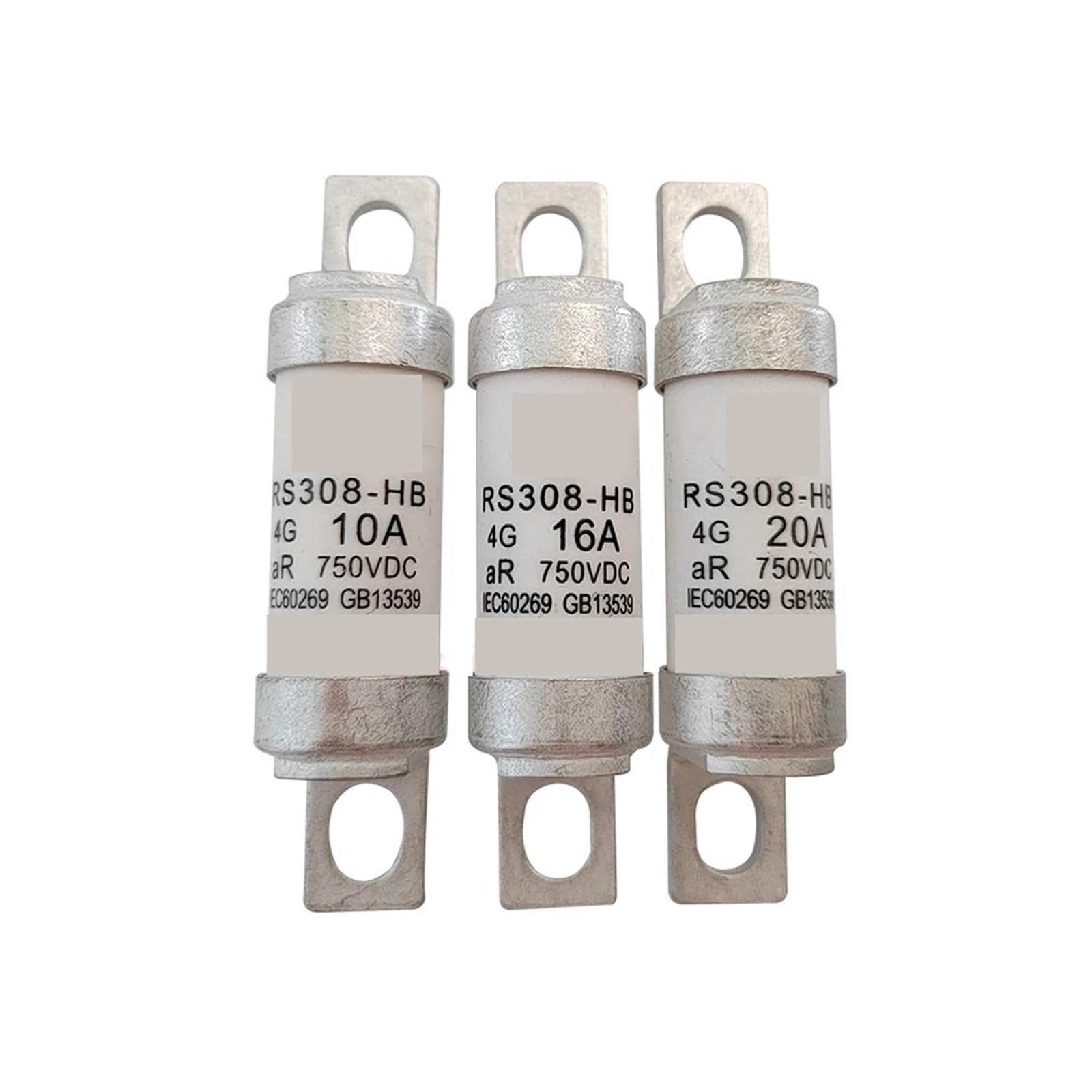Fusible RS308-H.B-4G 20A pour éviter les pannes d'onduleur et sécuriser le courant continu