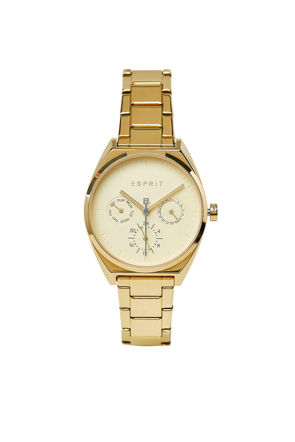 Esprit Analog Gold Dial Womens Watch-ES1L060M0065 (B07P568F2Y) Amazon Price History, Amazon Price Tracker