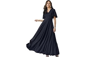 Momentous Plus Size Bridesmaid Dresses with Billowing Sleeves