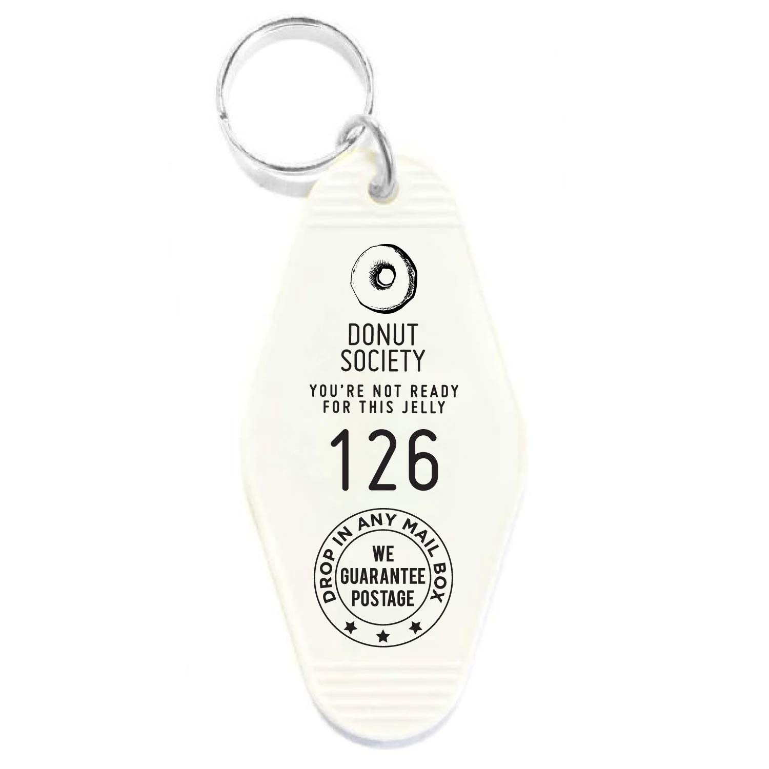 スリーポテトフォー(Three Potato Four)Secret Club KEYTAGS Donuts Society Key Chain TAG