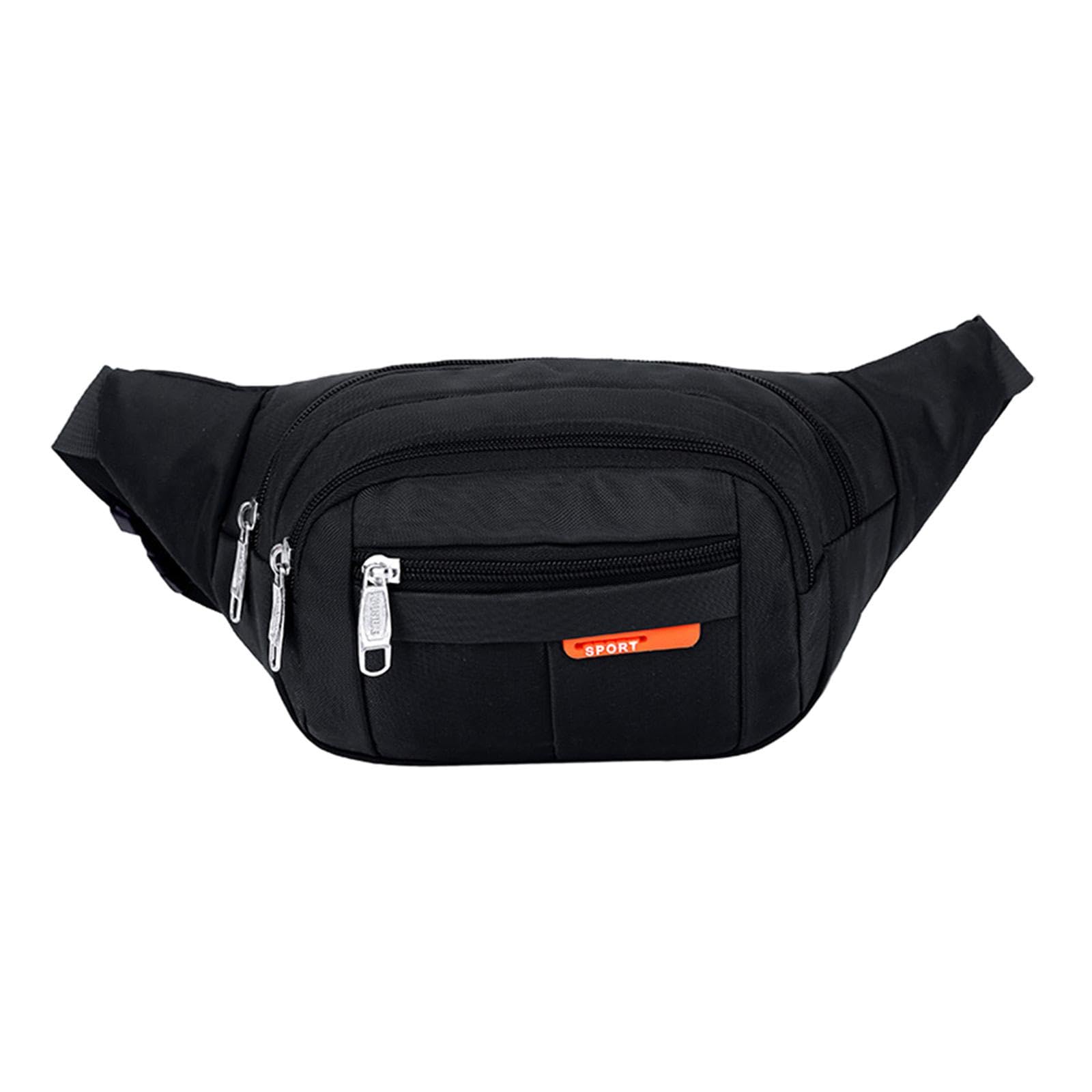 Enakshi® Running Waist Pack Portable Chest Bag for Women Men Casual Hiking Fanny Pack Black|Clothing, Shoes & Accessories | Mens Accessories | Backpacks, Bags & Briefcases-image-35