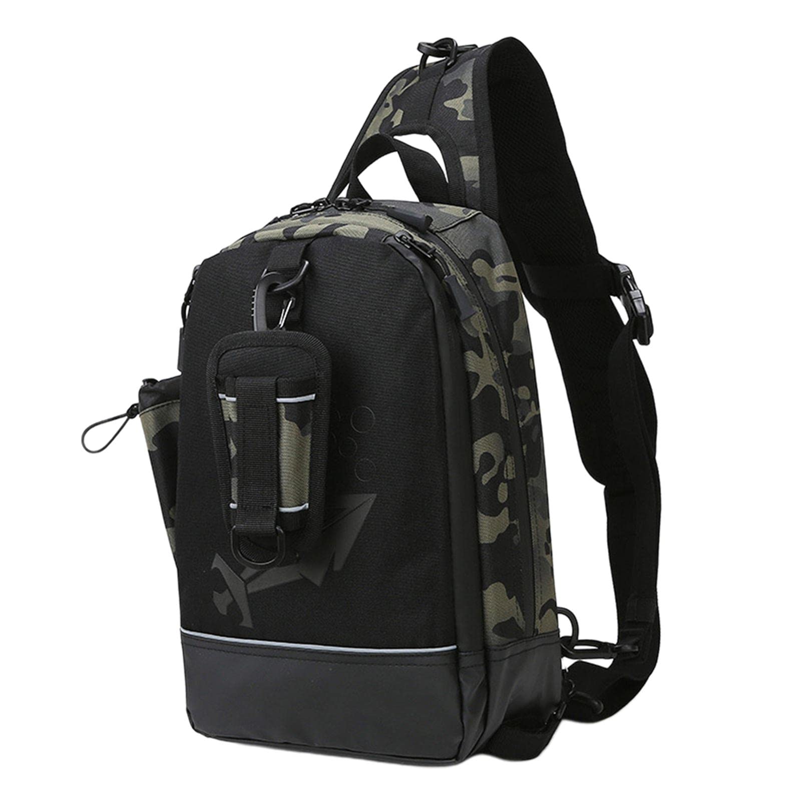 Enakshi® Chest Bag Fishing Sling Chest Pack Shoulder Bag Outdoor Hiking Camp Travel ArmyGreen|Sporting Goods | Outdoor Sports | Camping & Hiking | Hiking Backpacks | Day Packs-picture-32