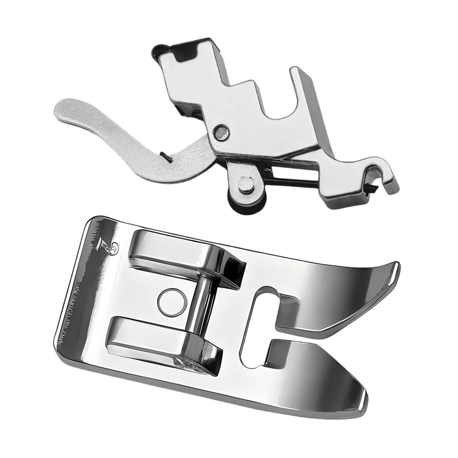 2pcs Universal Presser Foot Quilting Stitching And Snap On Low Shank Adapter For Household Sewing Machine Accessories